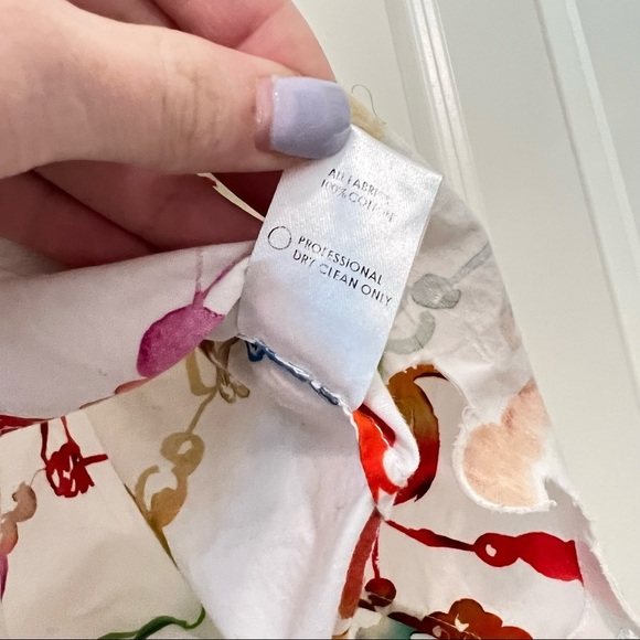 Rosie Assoulin Puff-Sleeve Cotton Off-The-Shoulder Midi Dress 4 - Picture 13 of 14